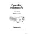 PANASONIC PTL291U Owners Manual