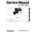 PANASONIC WVF70E Service Manual