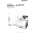 PANASONIC UF744 Owners Manual