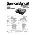 PANASONIC PV1100 Service Manual