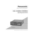 PANASONIC CQ2100EU Owners Manual