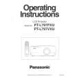 PANASONIC PTL797VXU Owners Manual