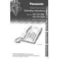 PANASONIC KXTS105B Owners Manual