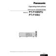 PANASONIC PTF100U Owners Manual