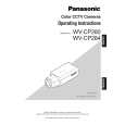 PANASONIC WVCP284 Owners Manual