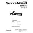 PANASONIC PVA110 Service Manual