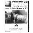 PANASONIC AG513D Owners Manual