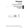 PANASONIC PTLB30NTE Owners Manual