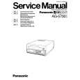 PANASONIC AG5700E Service Manual