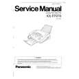 PANASONIC KXFP270 Owners Manual