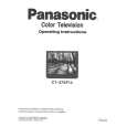 PANASONIC CT27SF14V1 Owners Manual