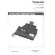 PANASONIC KXF90 Owners Manual