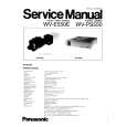 PANASONIC WVE550E Service Manual