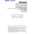 PANASONIC PTL702SDE Owners Manual