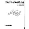 PANASONIC KXF2400G Service Manual