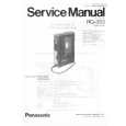 PANASONIC RQ-353 Service Manual