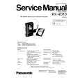 PANASONIC RXHD10 Service Manual