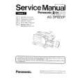 PANASONIC AG-DP800P VOLUME 1 Owners Manual