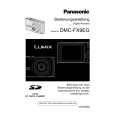 PANASONIC DMCFX9EG Owners Manual