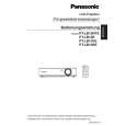 PANASONIC PTLB10SE Owners Manual