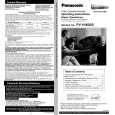 PANASONIC PVV4603S Owners Manual