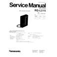 PANASONIC RQ-L315 Service Manual