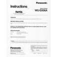 PANASONIC WUSX06A Owners Manual