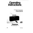 PANASONIC RXDT670 Owners Manual