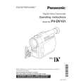PANASONIC PVDV101 Owners Manual