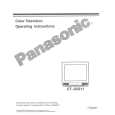 PANASONIC CT32G11U Owners Manual
