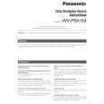PANASONIC WVPB4164 Owners Manual