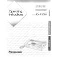 PANASONIC KXF3500 Owners Manual