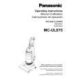 PANASONIC MCUL975 Owners Manual