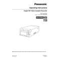 PANASONIC AJHD1400 Owners Manual