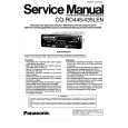 PANASONIC CQRD445LEN Service Manual