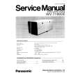 PANASONIC WV-7160DE Service Manual