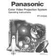 PANASONIC PT51G43W Owners Manual