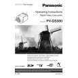 PANASONIC PVGS300 Owners Manual