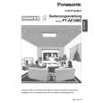 PANASONIC PTAE100E Owners Manual