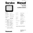 PANASONIC TX21V2 Service Manual