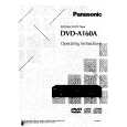 PANASONIC DVD-A160A Owners Manual