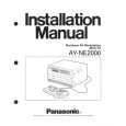 PANASONIC AYNE2000 Owners Manual
