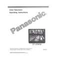 PANASONIC CT27SF33U Owners Manual