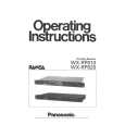 PANASONIC WXRP820 Owners Manual