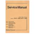 PANASONIC WVP100E/N Service Manual