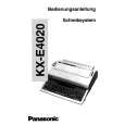 PANASONIC KX-E4020 Owners Manual
